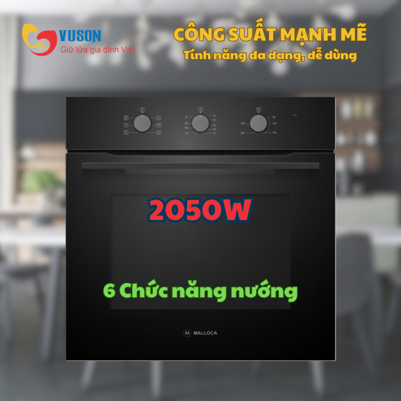 Lò nướng Malloca MOV606AF
