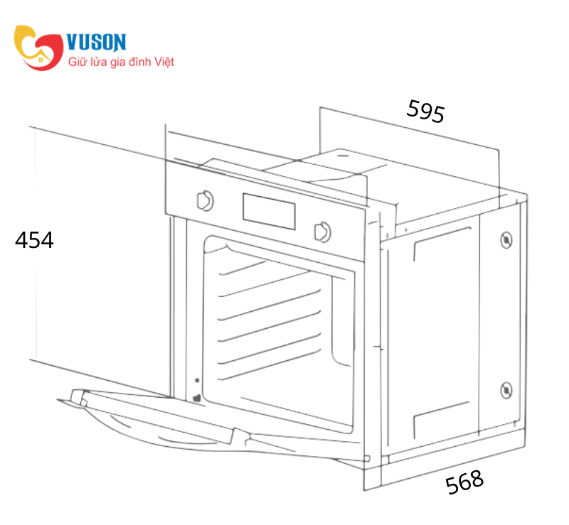 Lò vi sóng kết hợp nướng Malloca MW950BS