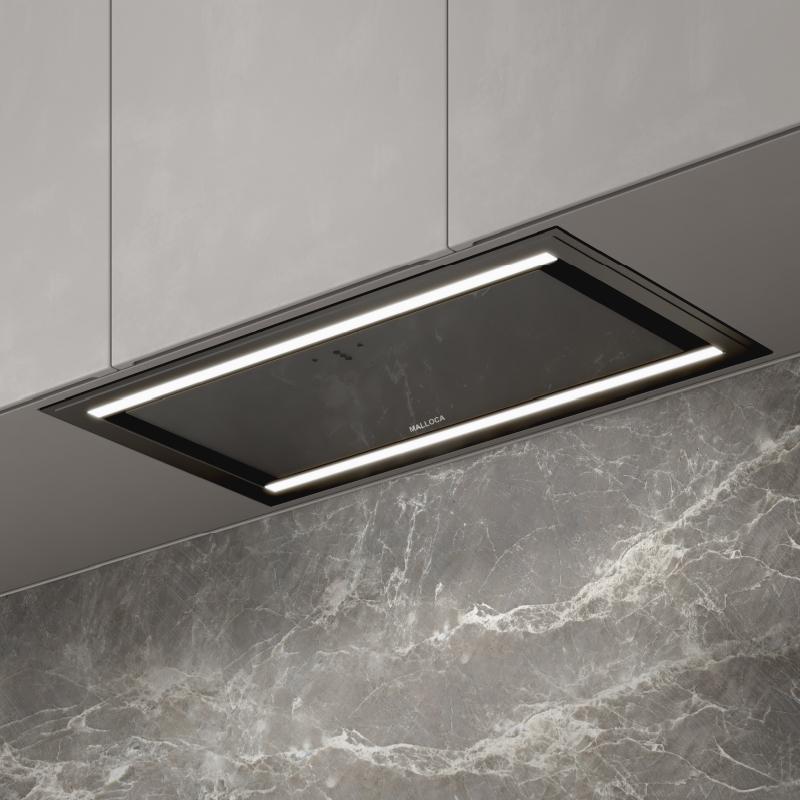 Máy hút khói khử mùi âm tủ Malloca Line Light K-750B