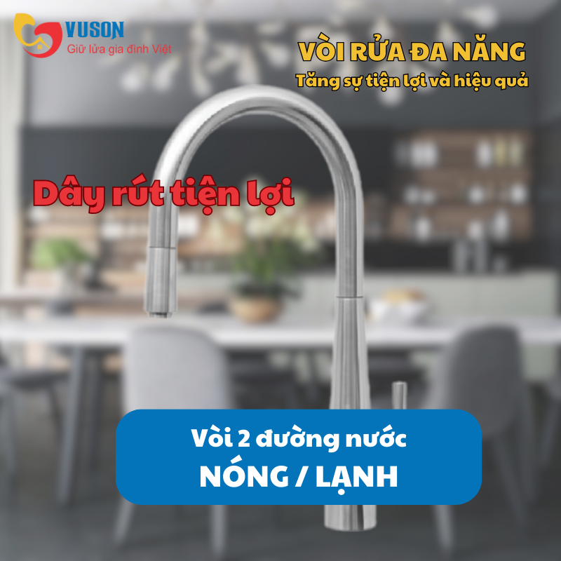 Vòi rửa bát Malloca K095-S