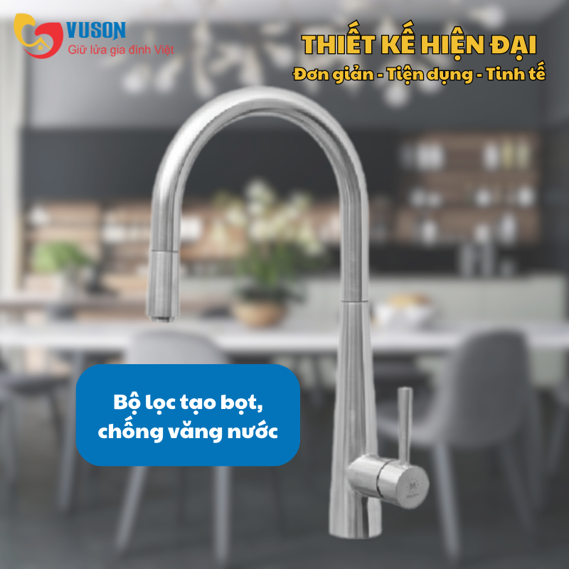 Vòi rửa bát Malloca K095-S