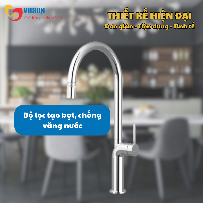 Vòi rửa bát Malloca K2202-CR