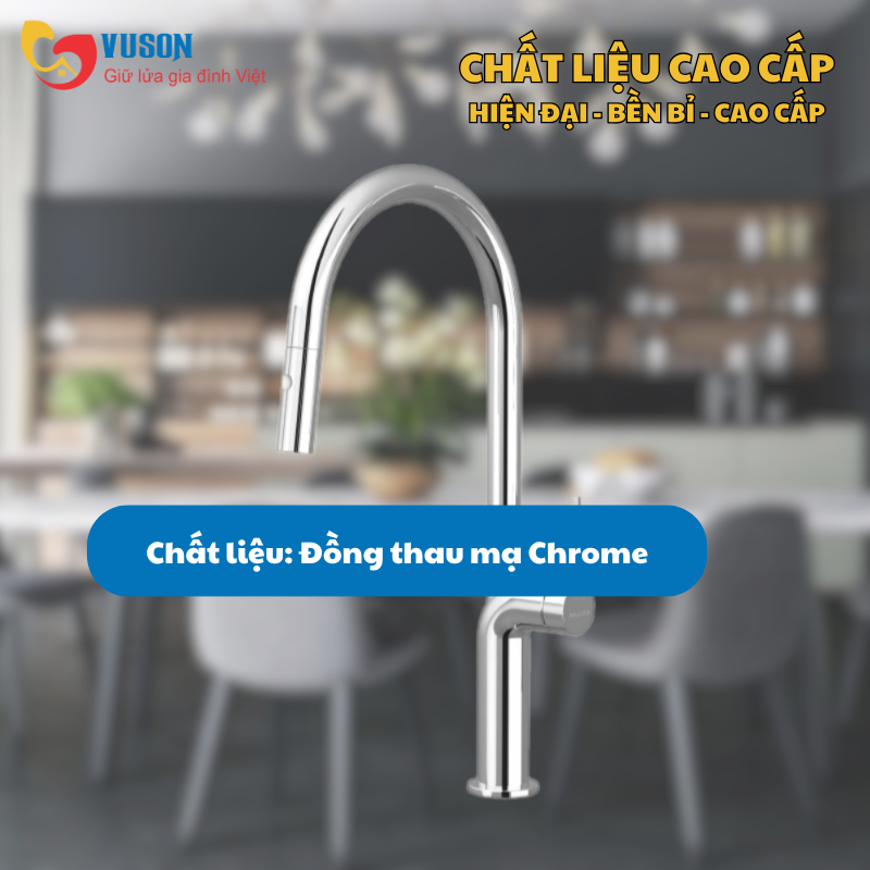 Vòi rửa bát Malloca K2203-CR