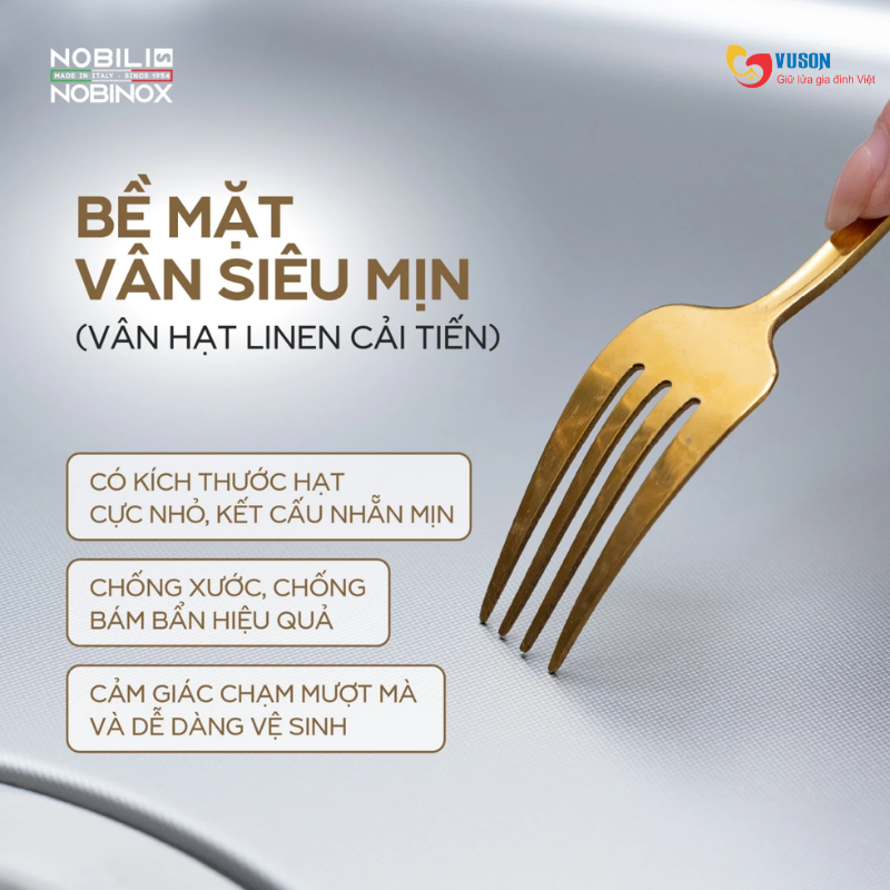 Chậu rửa bát NOBINOX ARVO B085