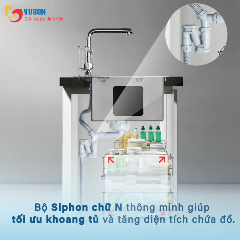 Chậu rửa bát NOBINOX ARVO B180