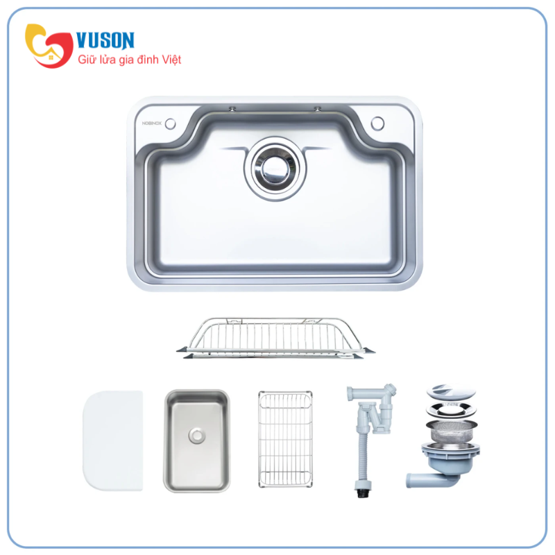 Chậu rửa bát NOBINOX LIKEN 770D