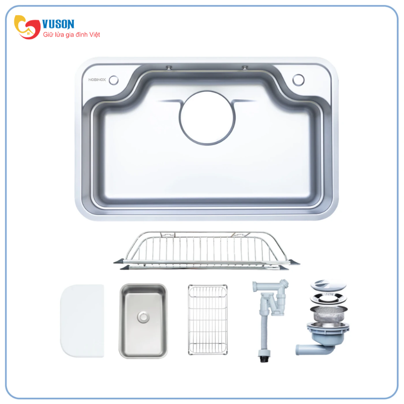 Chậu rửa bát NOBINOX LIKEN NL890D