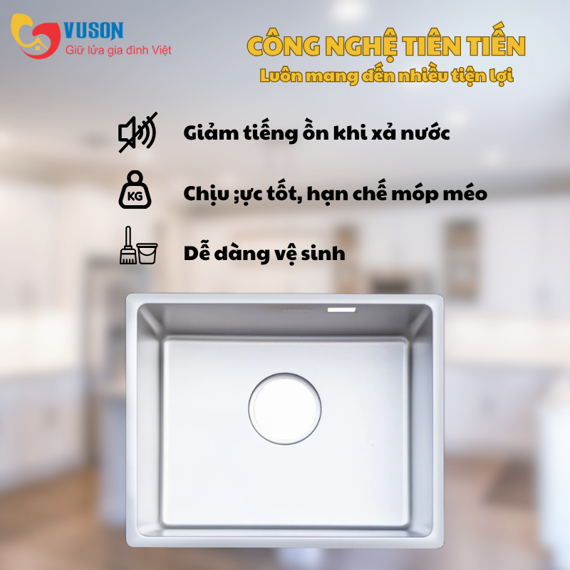 Chậu rửa bát NOBINOX LISA NN545S