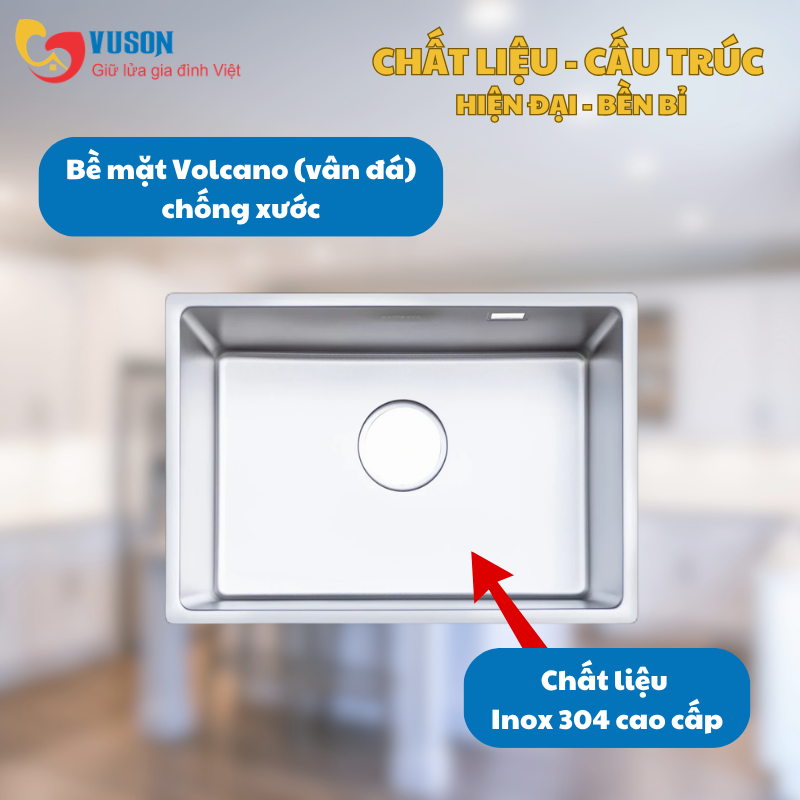 Chậu rửa bát NOBINOX LISA NN645S