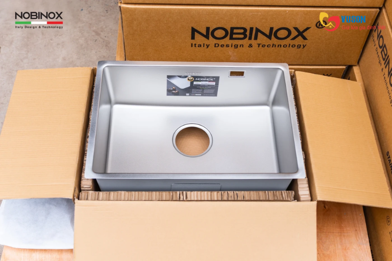 Chậu rửa bát NOBINOX LISA NN645S