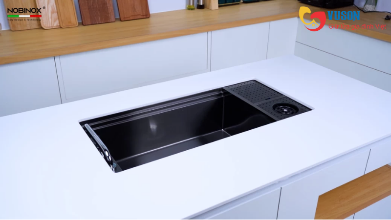 Chậu rửa bát NOBINOX LUMIA NJ511B