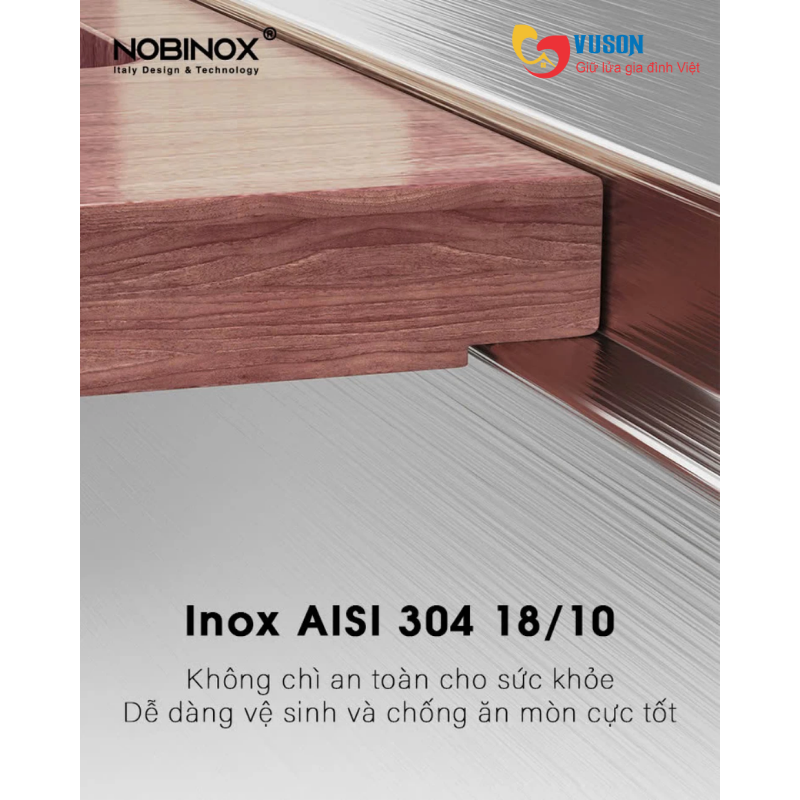Chậu rửa bát NOBINOX LUMIA NJ512