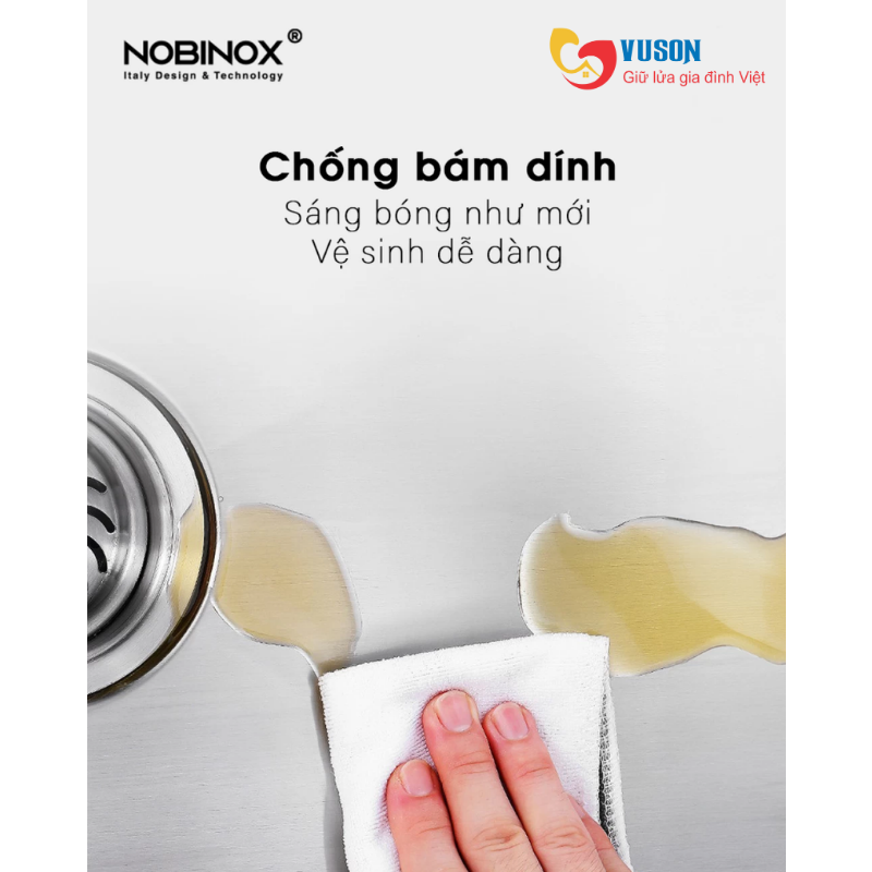 Chậu rửa bát NOBINOX LUMIA NJ512