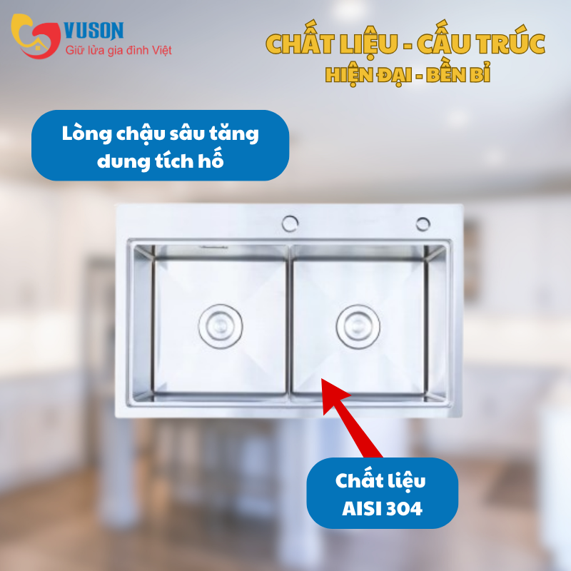Chậu rửa bát NOBINOX LUMIA NJ522