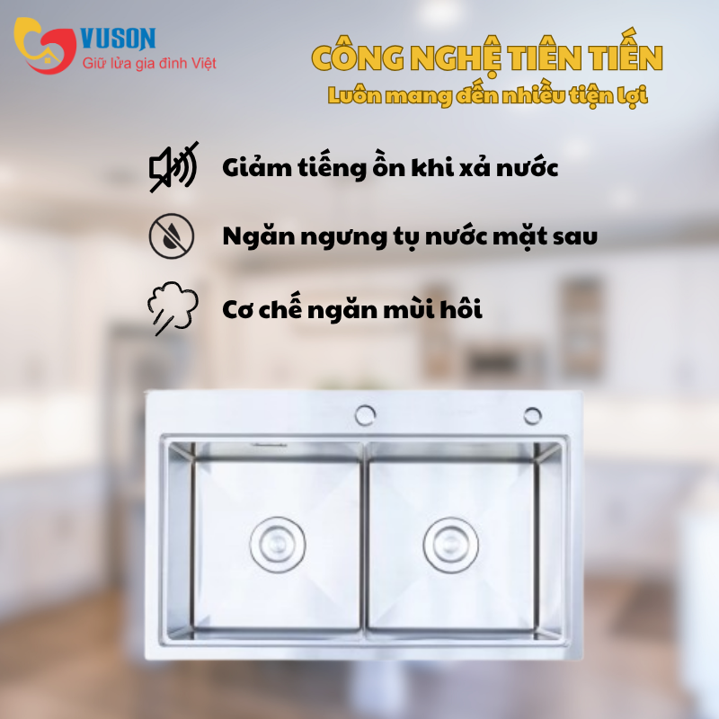 Chậu rửa bát NOBINOX LUMIA NJ522
