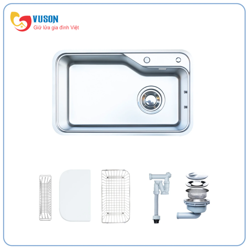 Chậu rửa bát NOBINOX MONO VA200