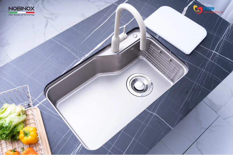 Chậu rửa bát NOBINOX MONO VA200
