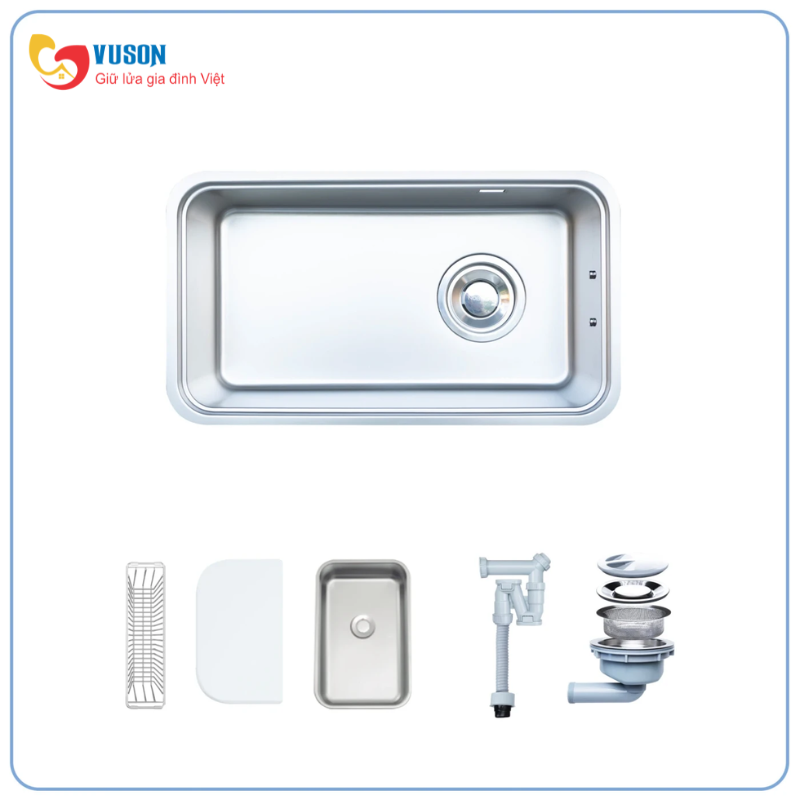 Chậu rửa bát NOBINOX MONO VA203M