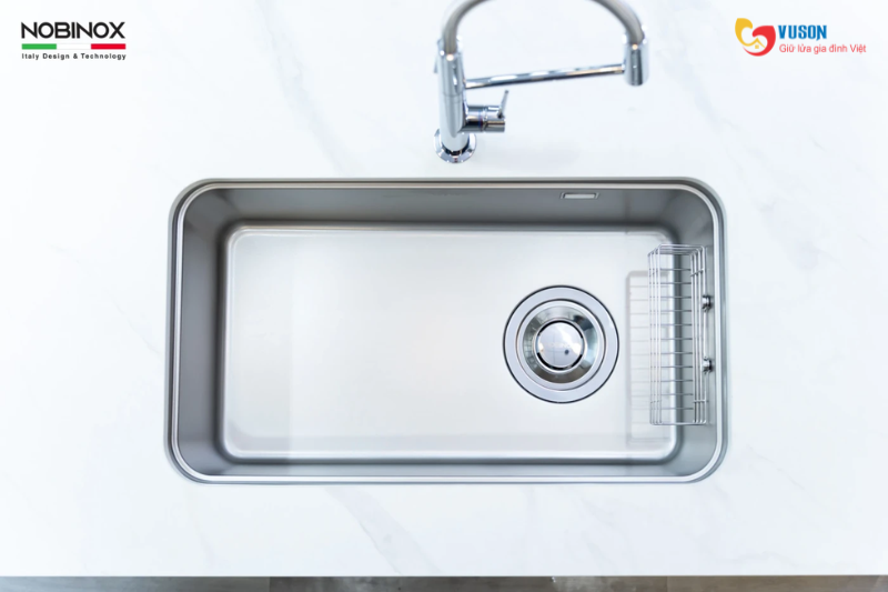 Chậu rửa bát NOBINOX MONO VA203M