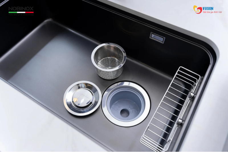 Chậu rửa bát NOBINOX MONO VA206B