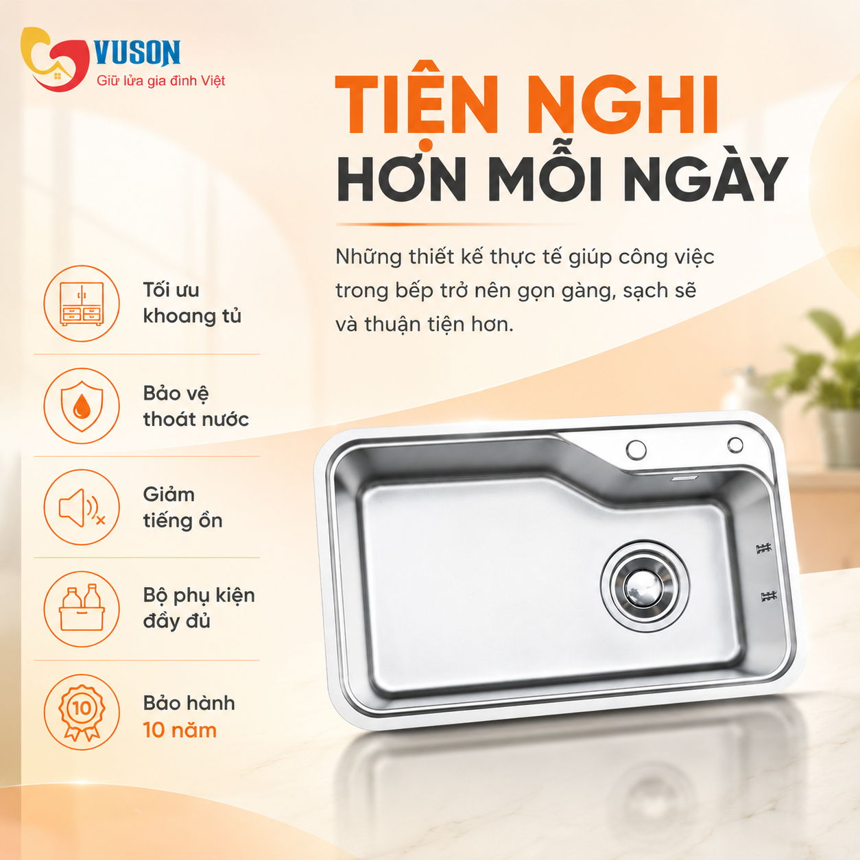 Chậu rửa bát NOBINOX NOVA A182