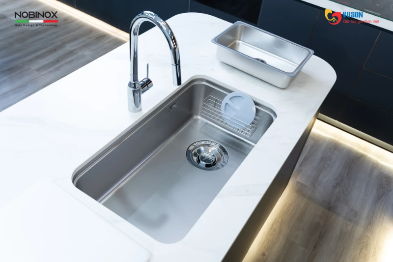 Chậu rửa bát NOBINOX NOVA A283D