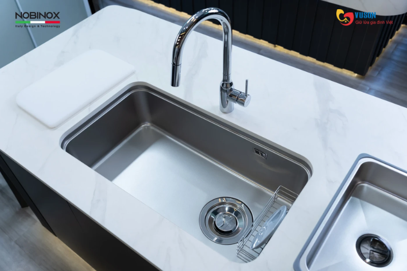 Chậu rửa bát NOBINOX NOVA A283D