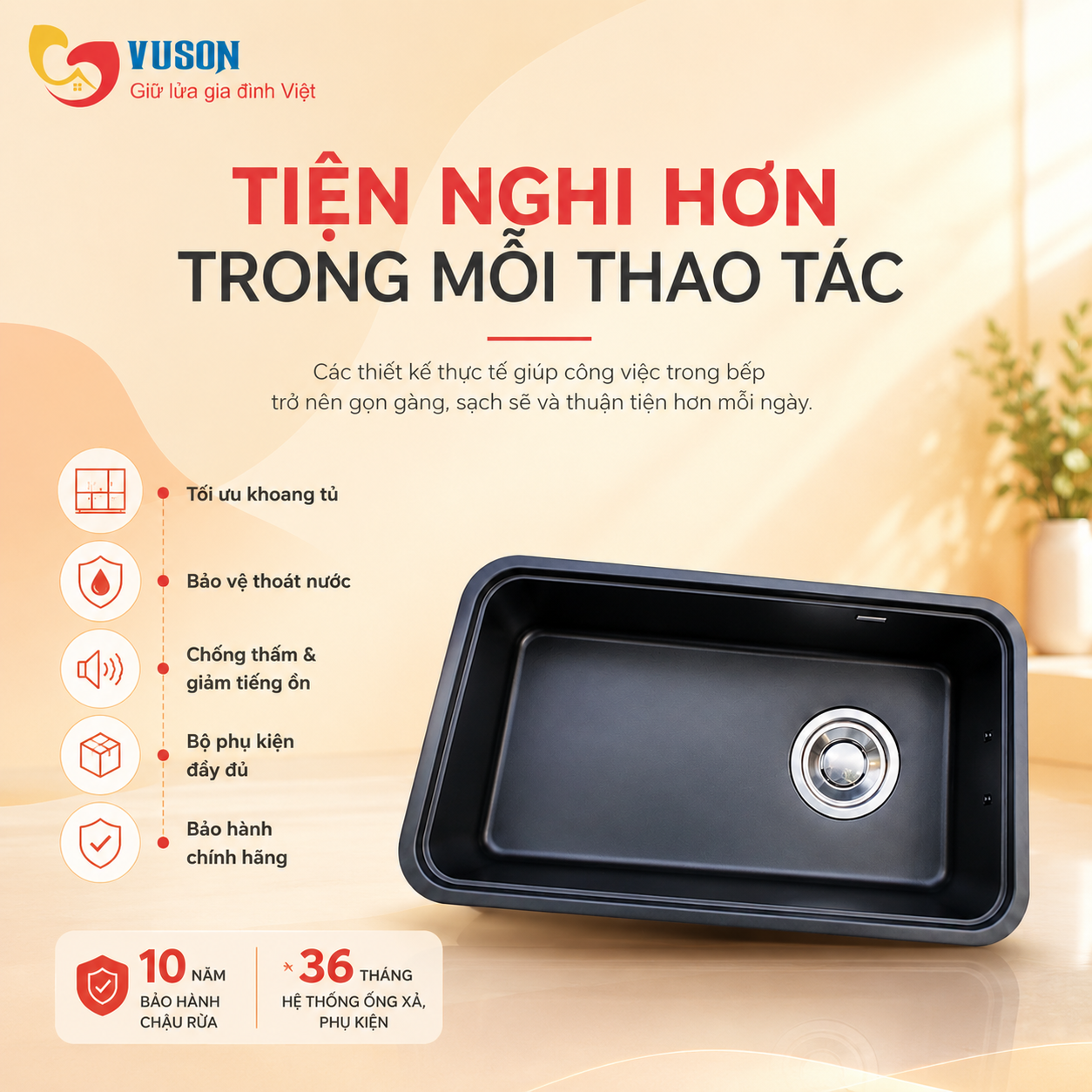 Chậu rửa bát NOBINOX NOVA A284B