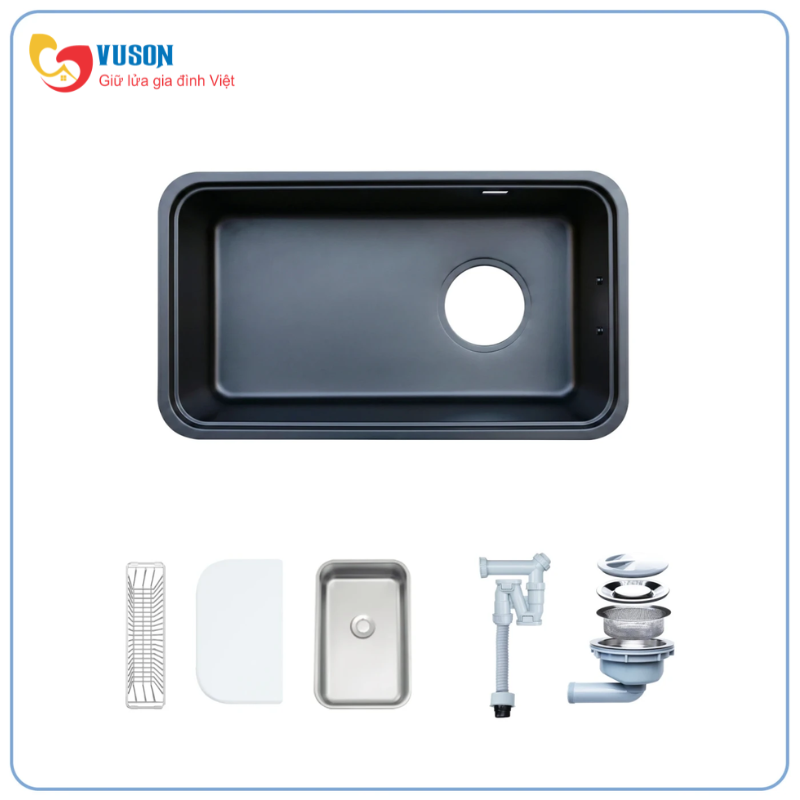 Chậu rửa bát NOBINOX NOVA A284B