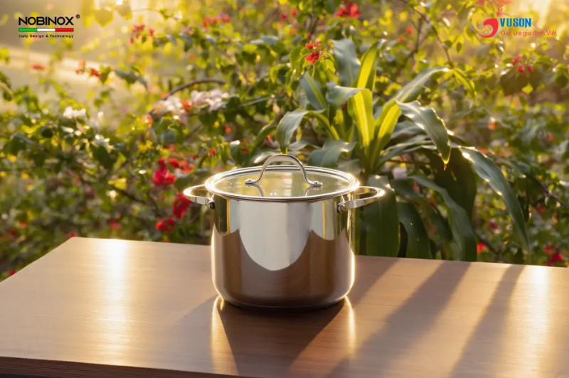 Bộ nồi chảo quánh NOBINOX GUN NX500