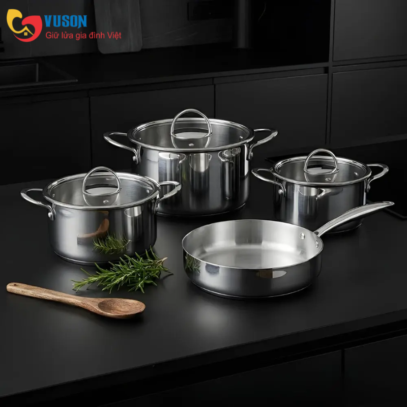 Bộ nồi chảo NOBINOX PLANUM NX800