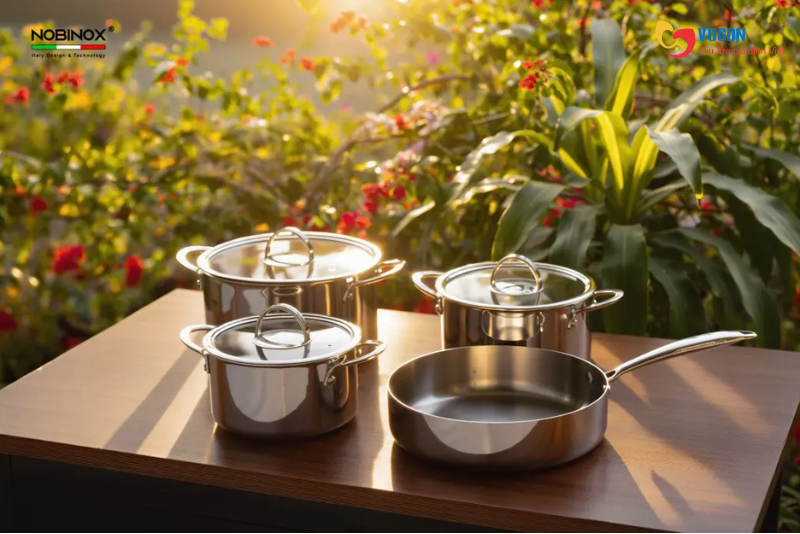 Bộ nồi chảo NOBINOX PLANUM NX800