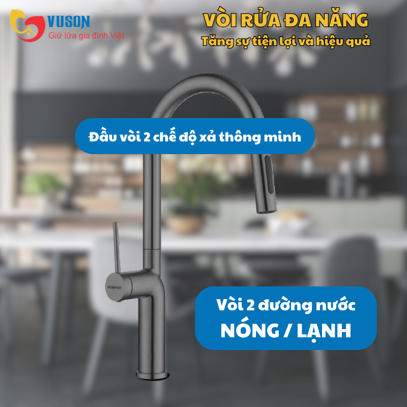 Vòi rửa bát NOBINOX ADORA NX991