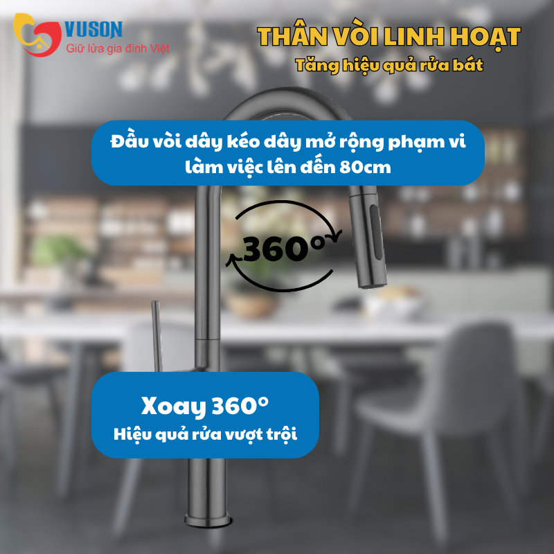 Vòi rửa bát NOBINOX ADORA NX991