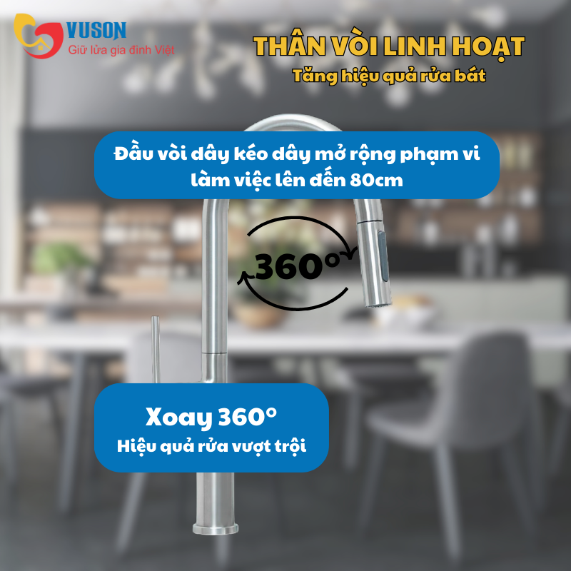 Vòi rửa bát NOBINOX ADORA NX992