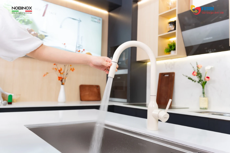 Vòi rửa bát NOBINOX AQUA NX661B