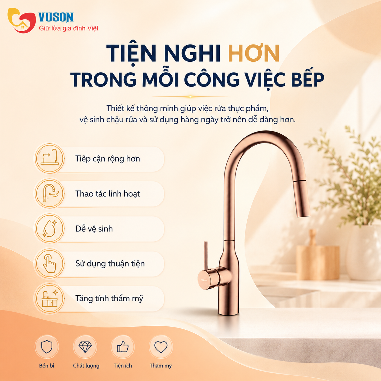 Vòi rửa bát NOBINOX AQUA NX662T