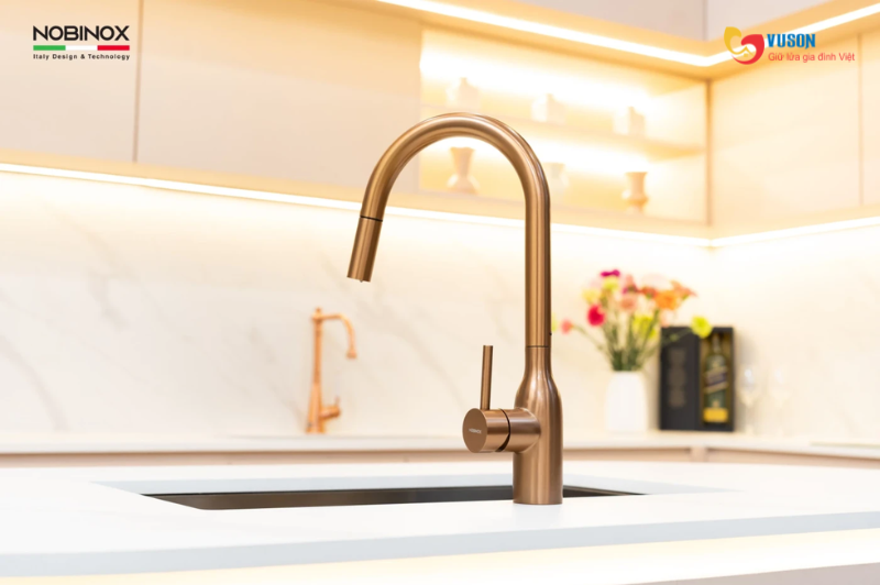 Vòi rửa bát NOBINOX AQUA NX662T