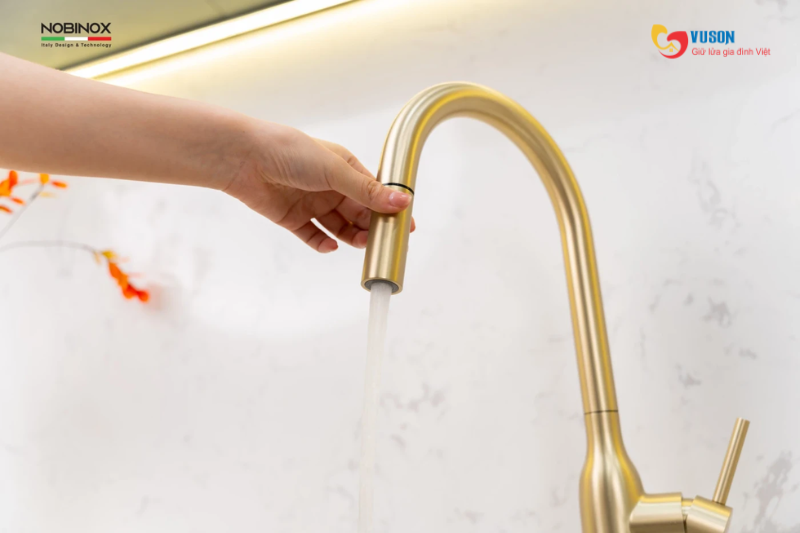 Vòi rửa bát NOBINOX AQUA NX663V