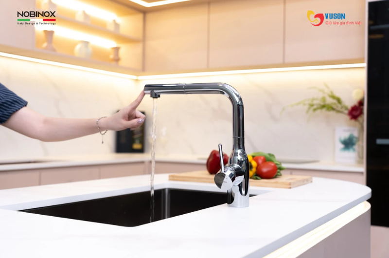 Vòi rửa bát NOBINOX AQUA VX568