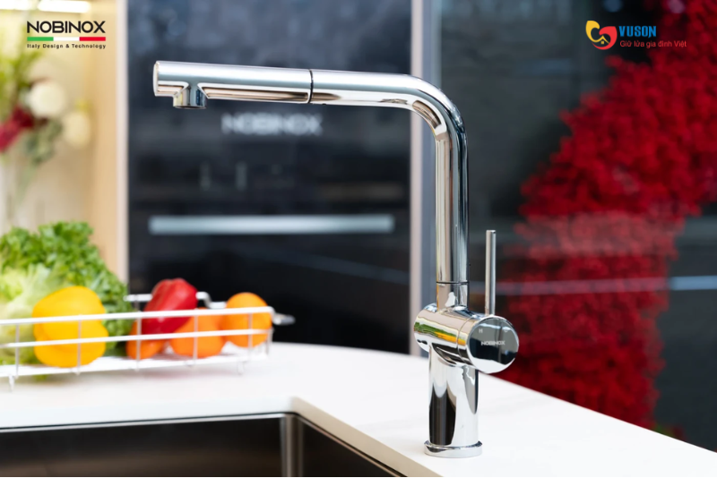 Vòi rửa bát NOBINOX BIANCO NX601