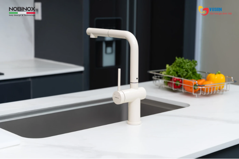 Vòi rửa bát NOBINOX BIANCO NX602