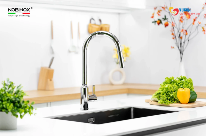 Vòi rửa bát NOBINOX IVY NX202