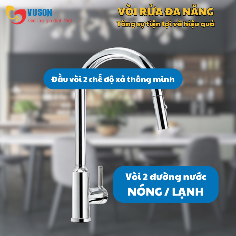 Vòi rửa bát NOBINOX IVY NX202