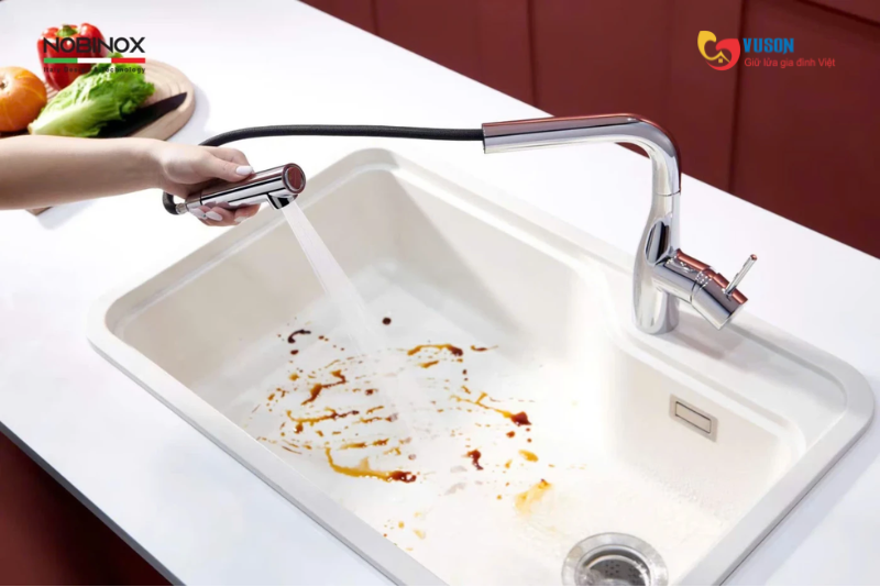 Vòi rửa bát NOBINOX JAPA NX996