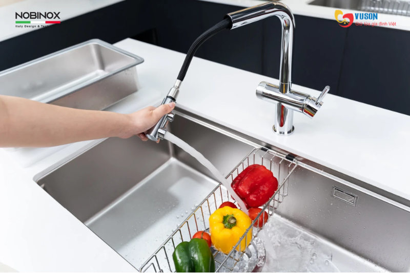Vòi rửa bát NOBINOX MIRA NX333