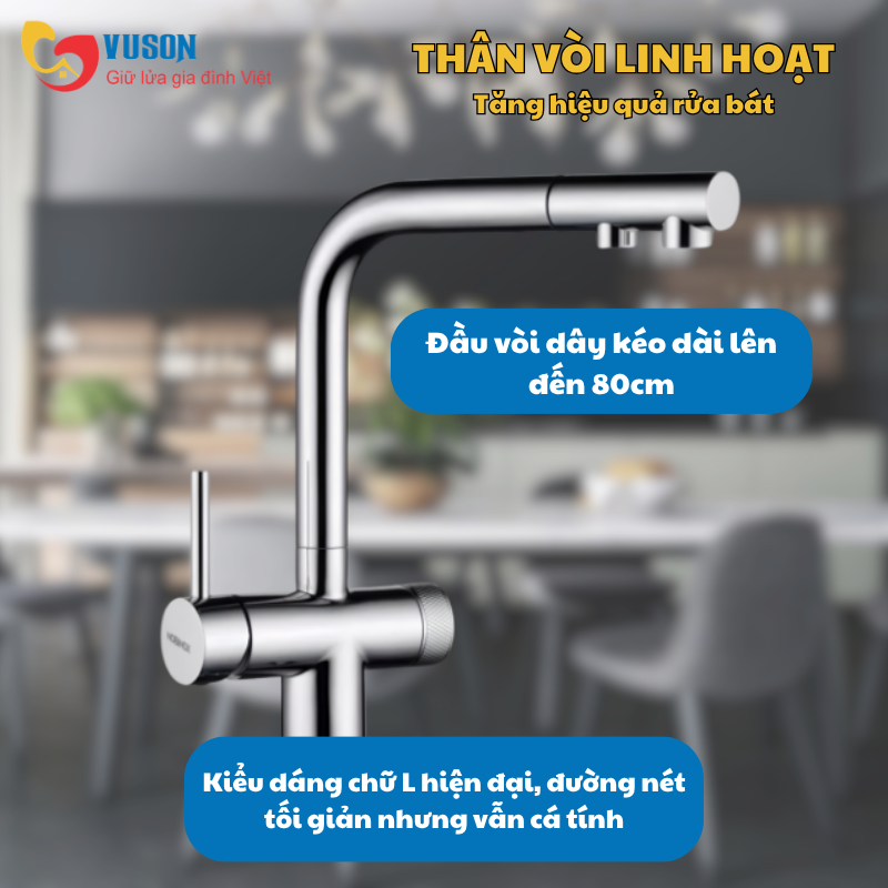 Vòi rửa bát NOBINOX MIRA NX333