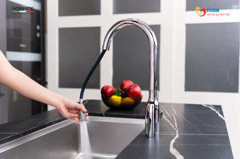 Vòi rửa bát NOBINOX AQUA NX660N