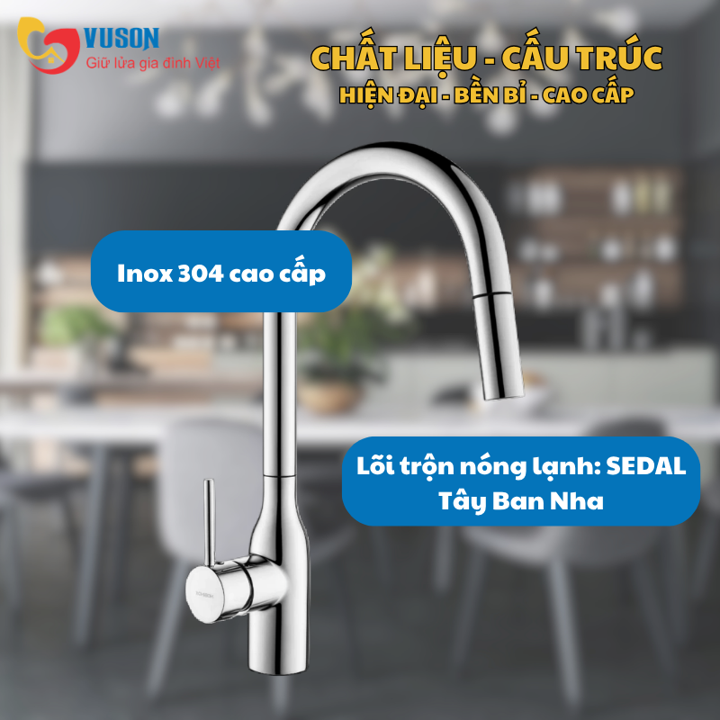 Vòi rửa bát NOBINOX AQUA NX660N