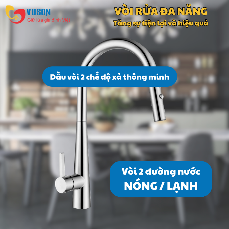 Vòi rửa bát NOBINOX WINTO NX500